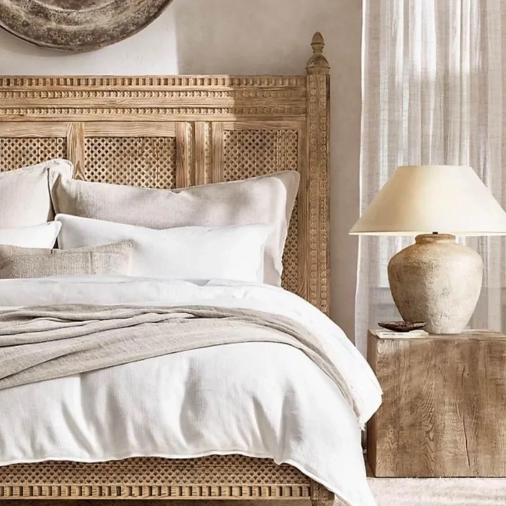 1 left! Restoration Hardware Italian linen gauze curtain panel. Sz 50X108